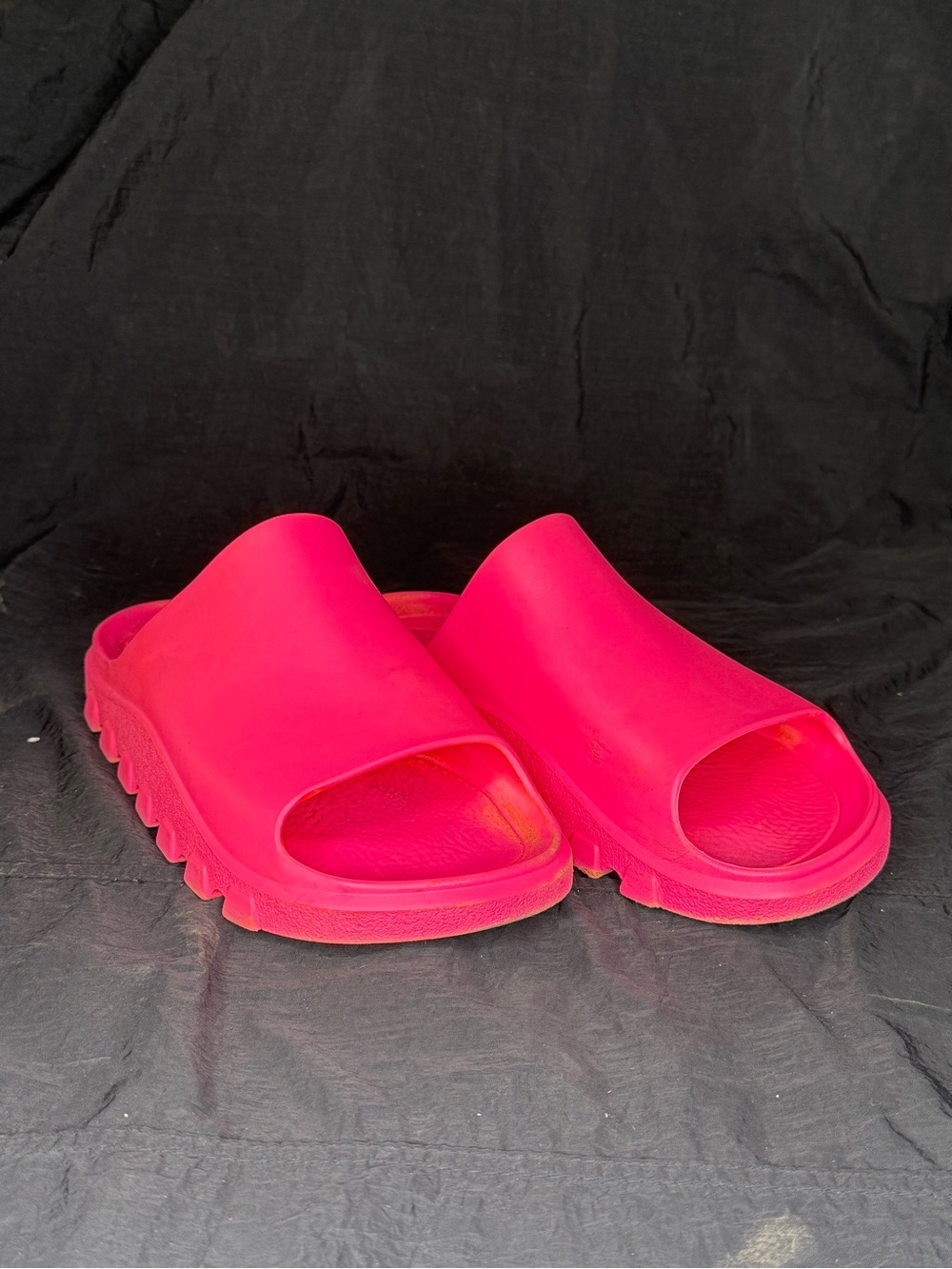 Fp Movement By Free People Neon Pink Slide Sandals